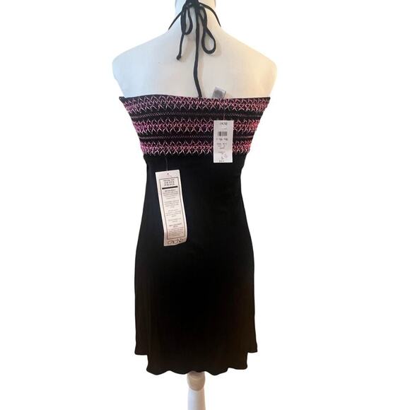 CACHE NWT TUBE TOP EMBROIDERED DRESS WOMENS MEDIUM - Picture 2 of 5